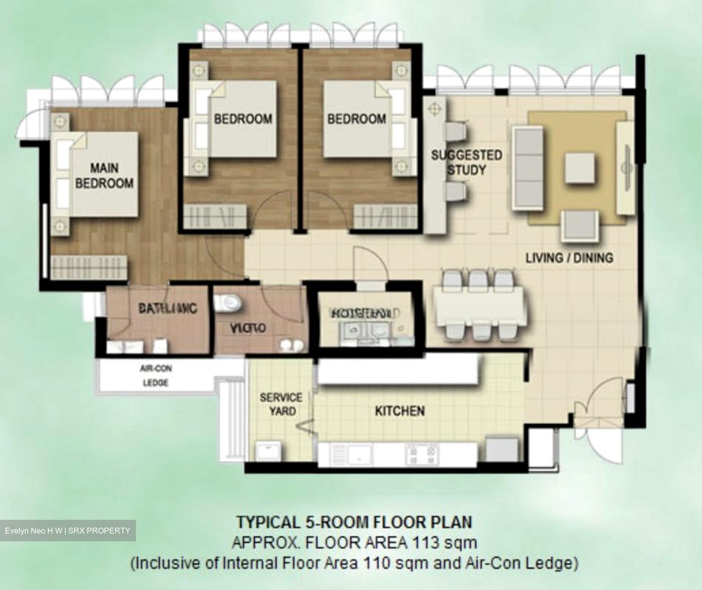 Blk 342C Yishun Natura (Yishun), HDB 5 Rooms #598232301
